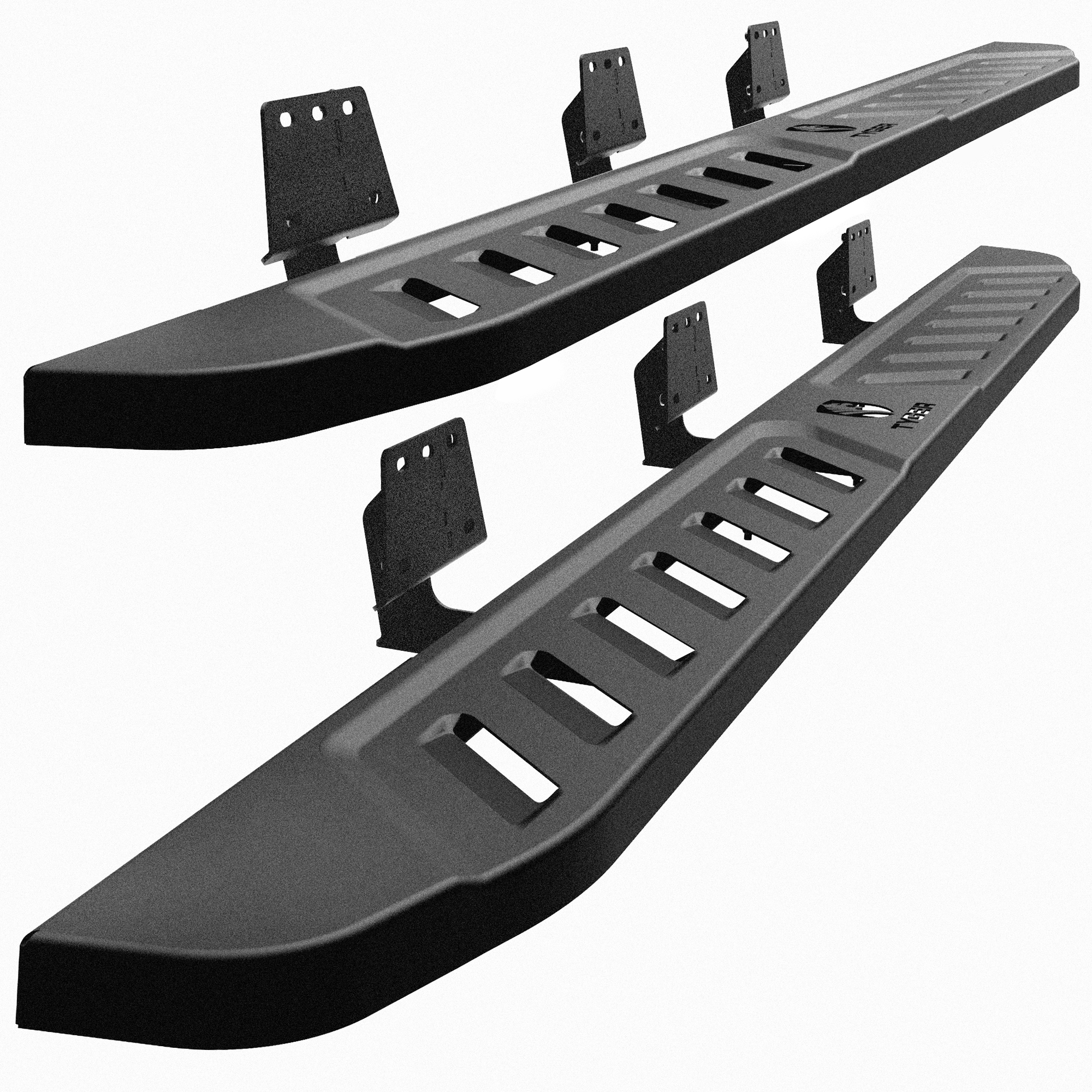 Roku. SIXTH シックス FLATRAILER フラットレイラー XTS Rock Slider Textured Black | #42-14205 | Westin